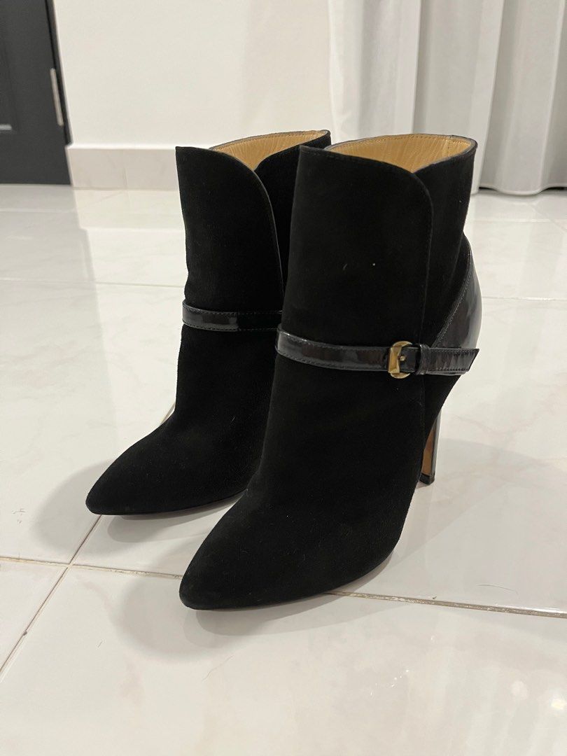 Emilio Pucci suede ankle boots Women s Fashion Footwear Boots