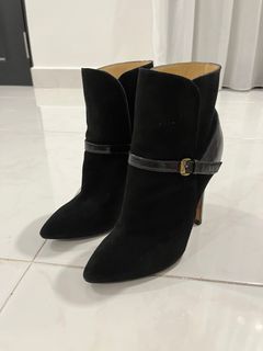 Emilio Pucci suede ankle boots