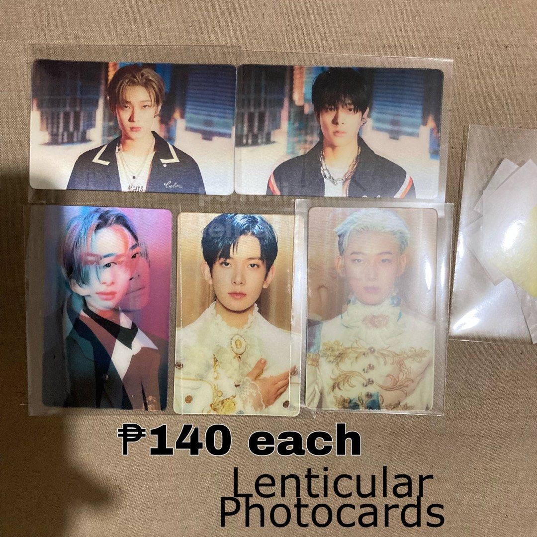 Enhypen Lenticular Photocards with Concert Confetti Freebie, Hobbies ...