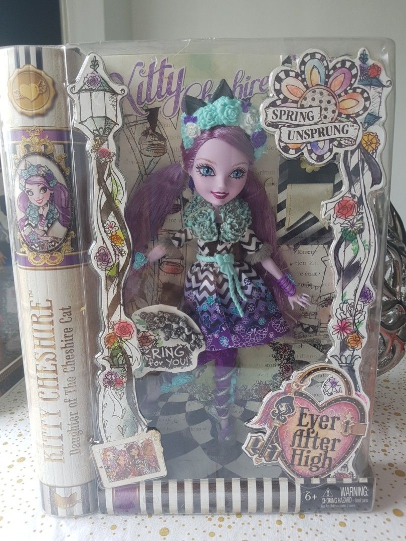 Ever After High Kitty Cheshire Spring unsprung