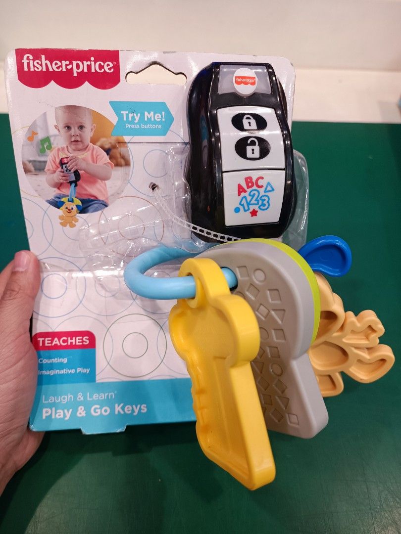 Fisher Price Laugh and Learn Play and Go Keys Babies Kids
