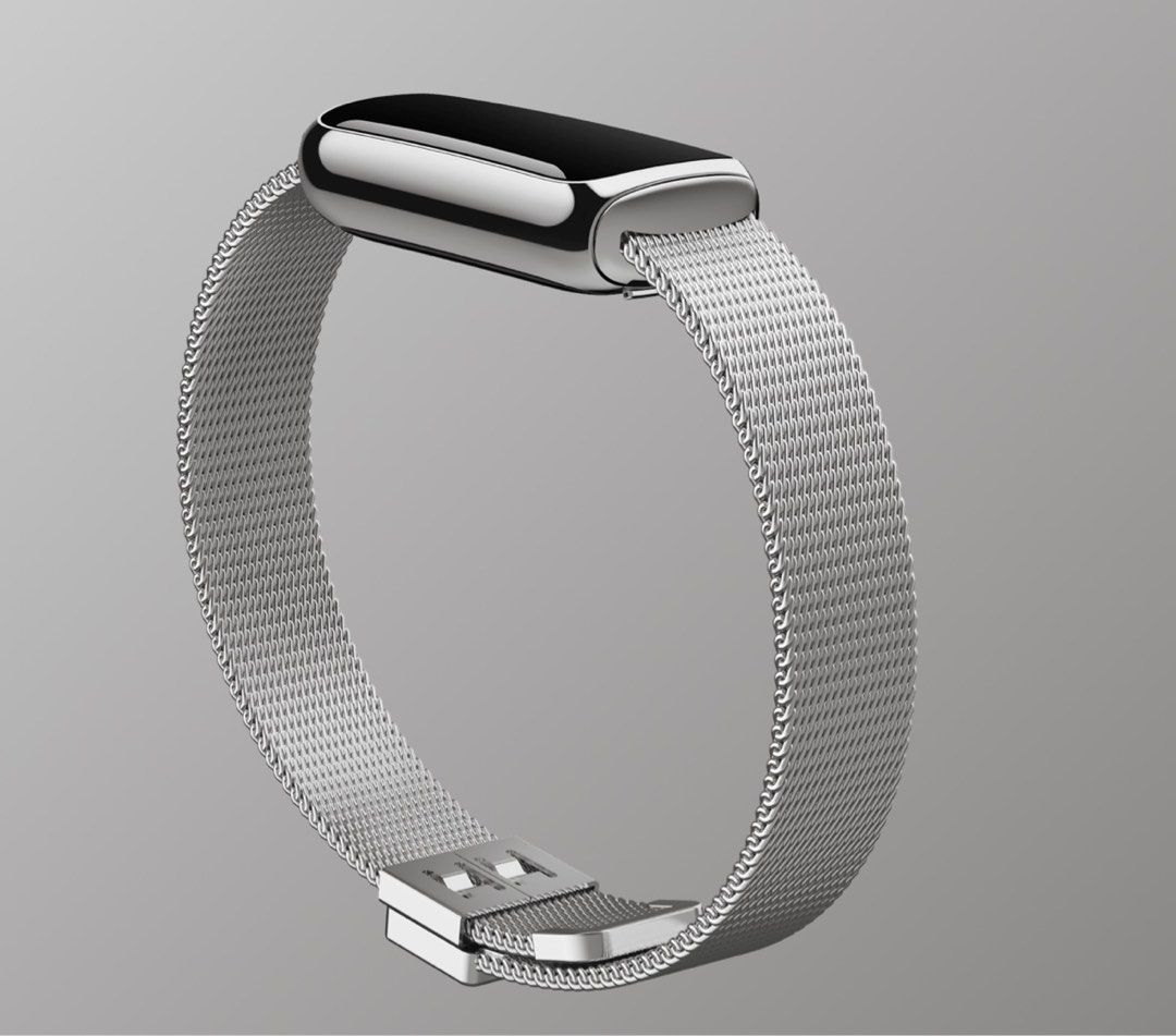 Fitbit stainless on sale steel band
