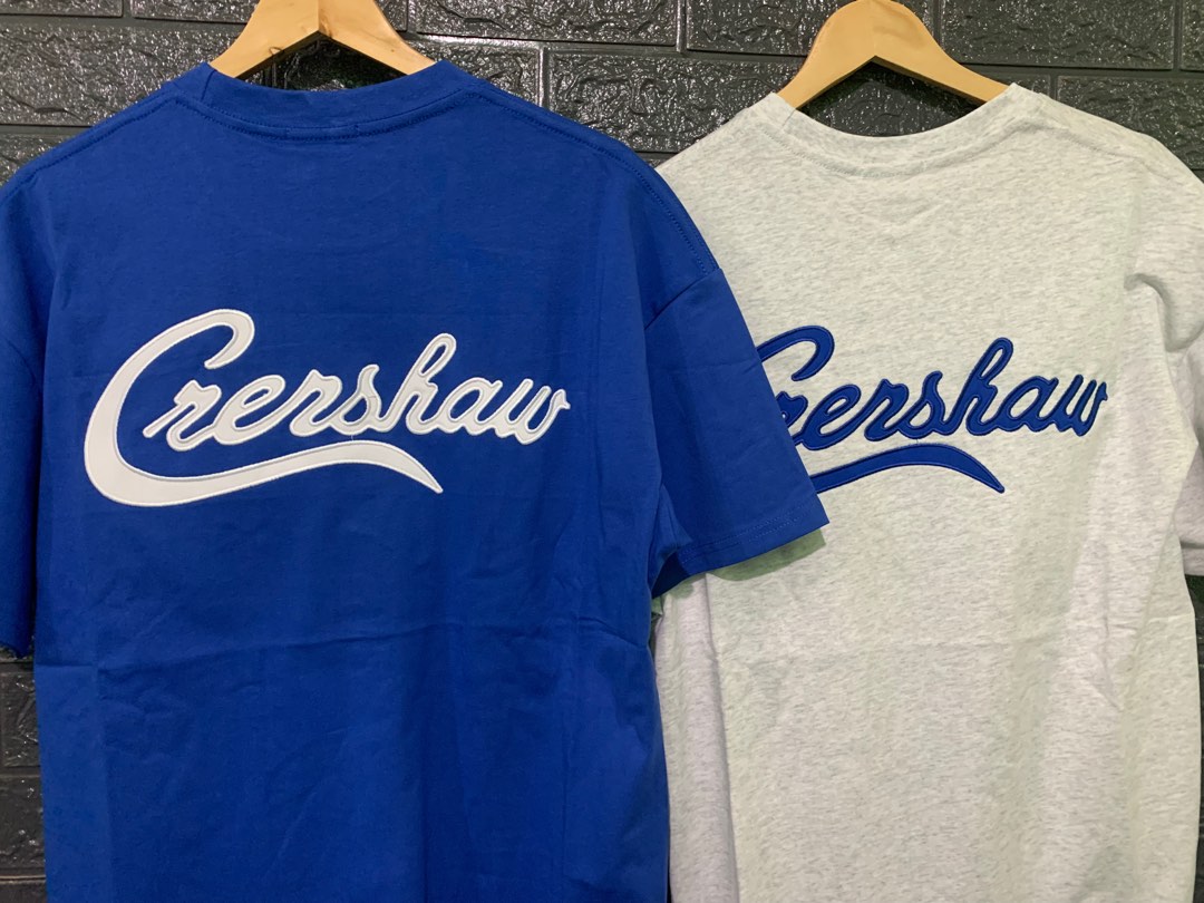 FOG Essentials x Crenshaw Shirt Men s Fashion Tops Sets Tshirts Polo Shirts on Carousell