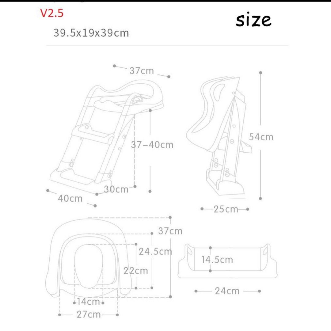 Foldable Potty Training Seat, Babies & Kids, Bathing & Changing, Toilet