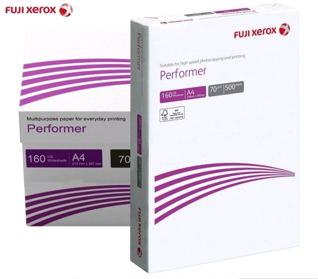 Fuji Xerox Performer A4 Paper (1 ream), Hobbies & Toys, Stationery ...