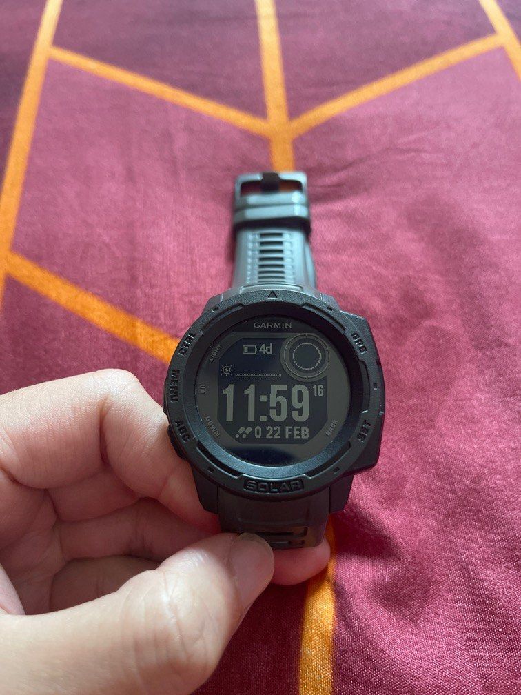 Garmin Instinct Solar Mobile Phones Gadgets Wearables Smart