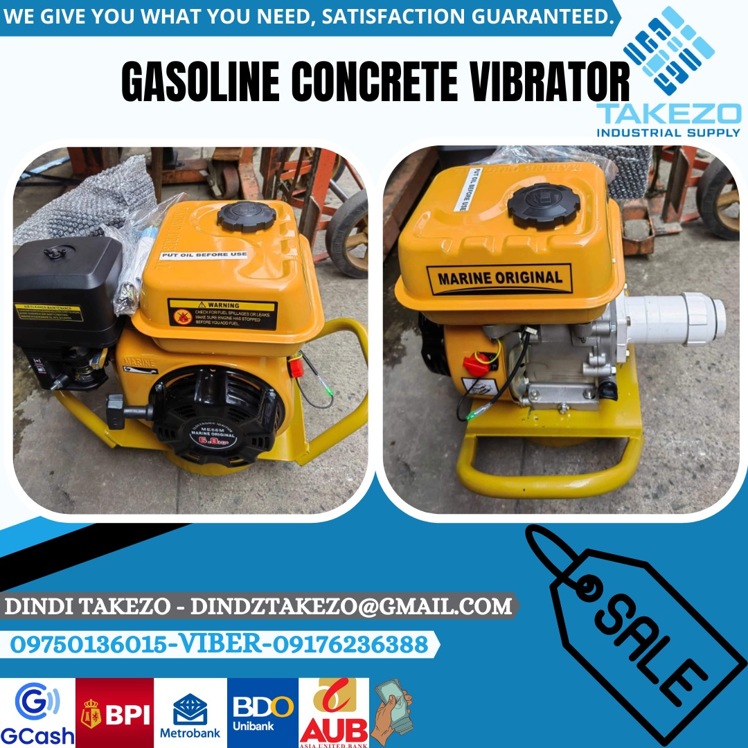 Gasoline Concrete Vibrator Machine, Commercial & Industrial, Industrial ...