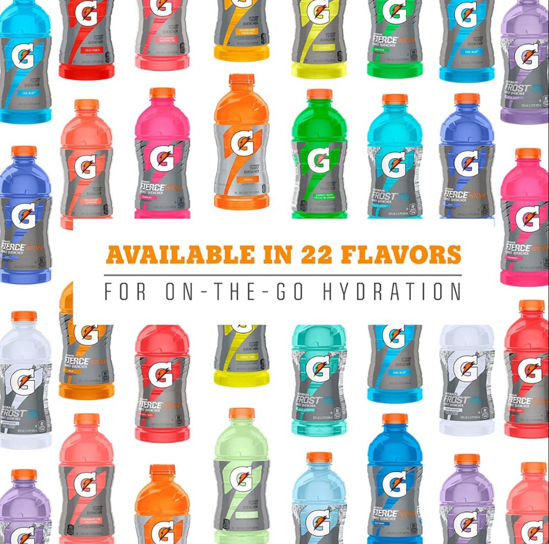 gatorade tray Food Drinks Beverages on Carousell