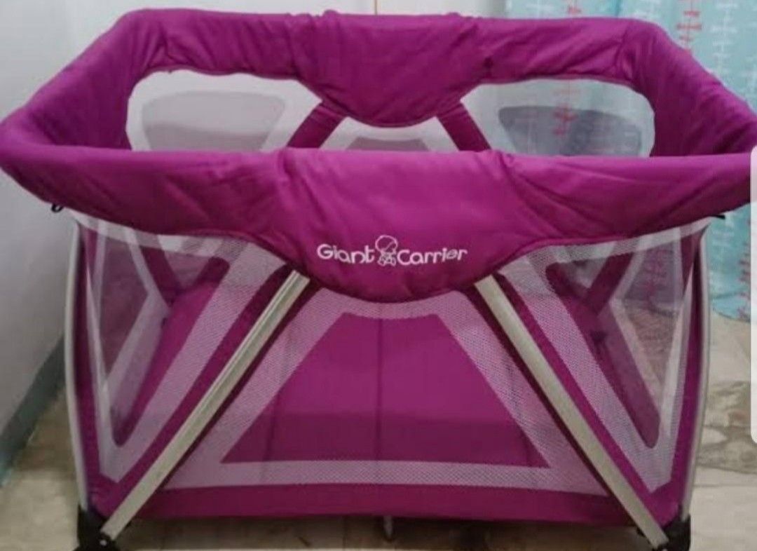 Giant Carrier Crib Babies Kids Baby Nursery Kids Furniture Cots Cribs on Carousell