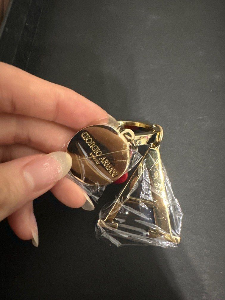Giorgio online armani keychain