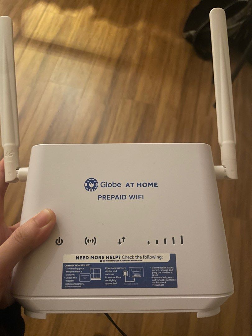 Globe Prepair Router Globe At Home prepaid WiFi, Computers & Tech, Parts & Accessories ...