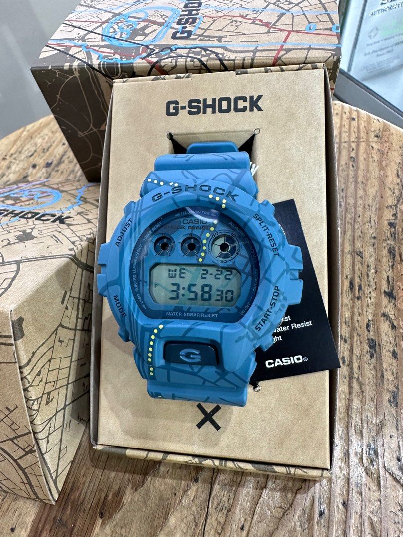 G-SHOCK DW-6900SBY-2DR, 名牌, 手錶- Carousell