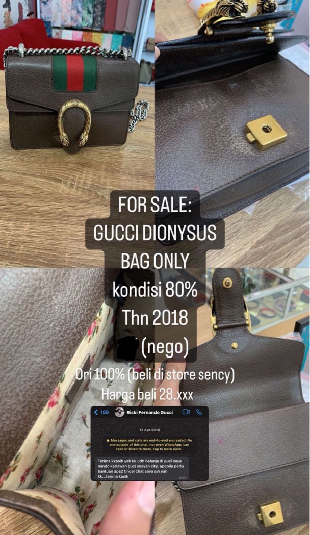 Harga gucci dionysus bag cheap