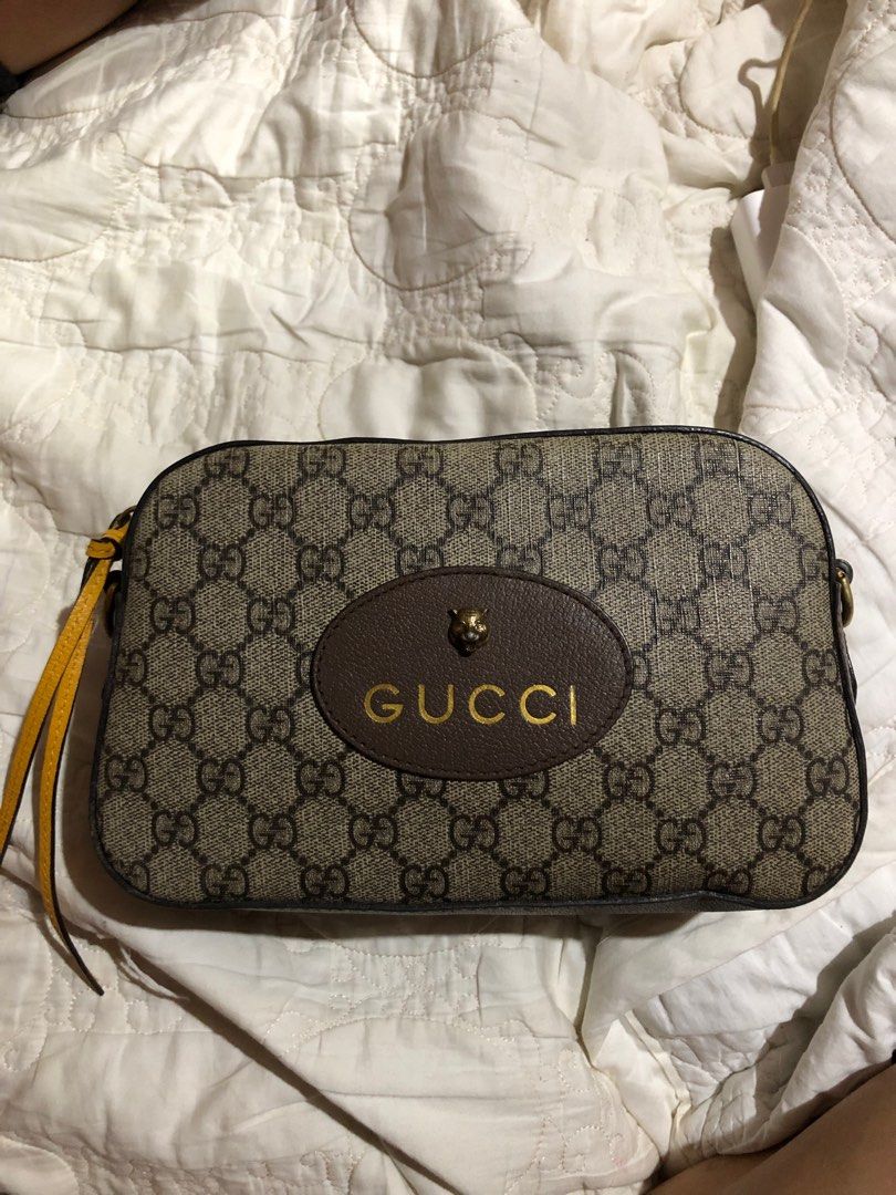 Gucci Neo Vintage GG Supreme Messenger Bag, Luxury, Bags & Wallets on