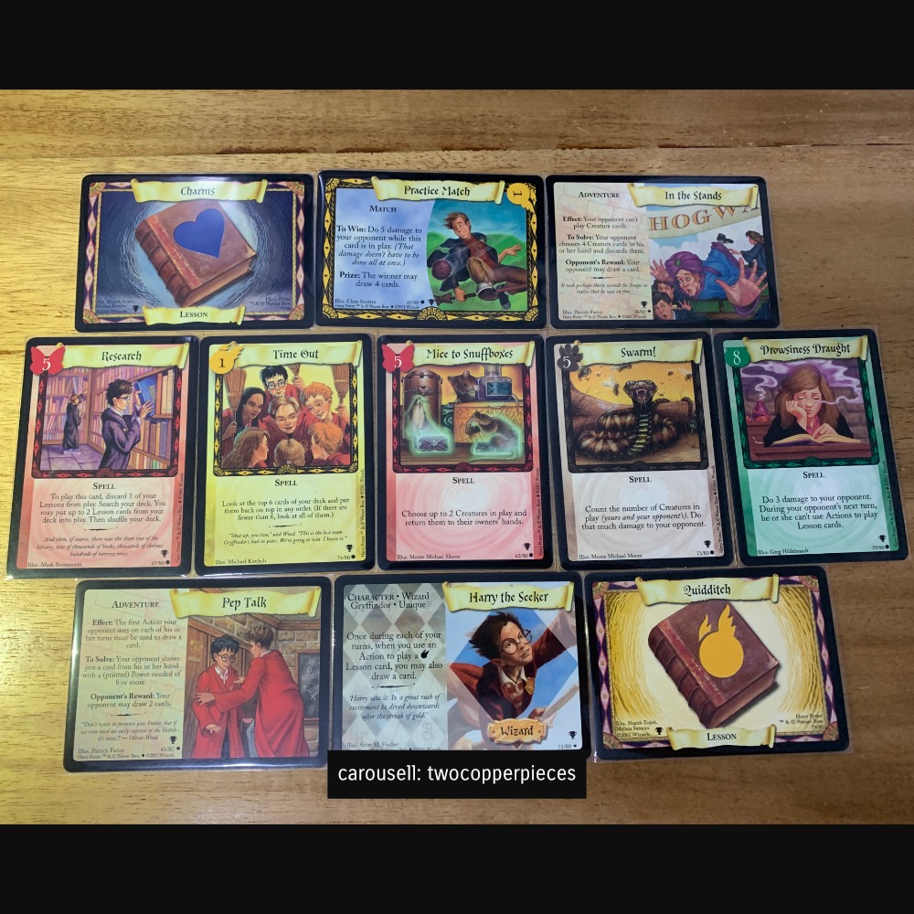 Harry Potter Trading Card Game by Wizards of the Coast Quidditch