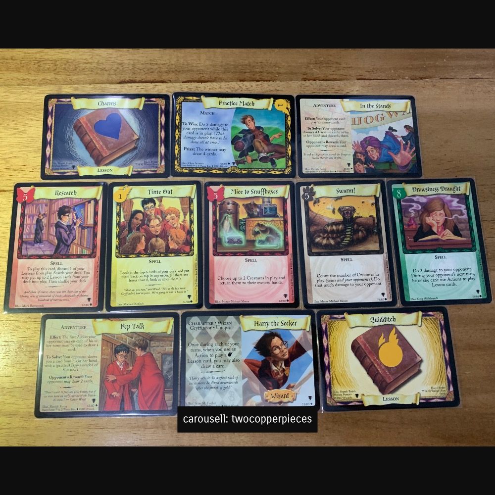 Harry Potter Trading Card Game by Wizards of the Coast Quidditch