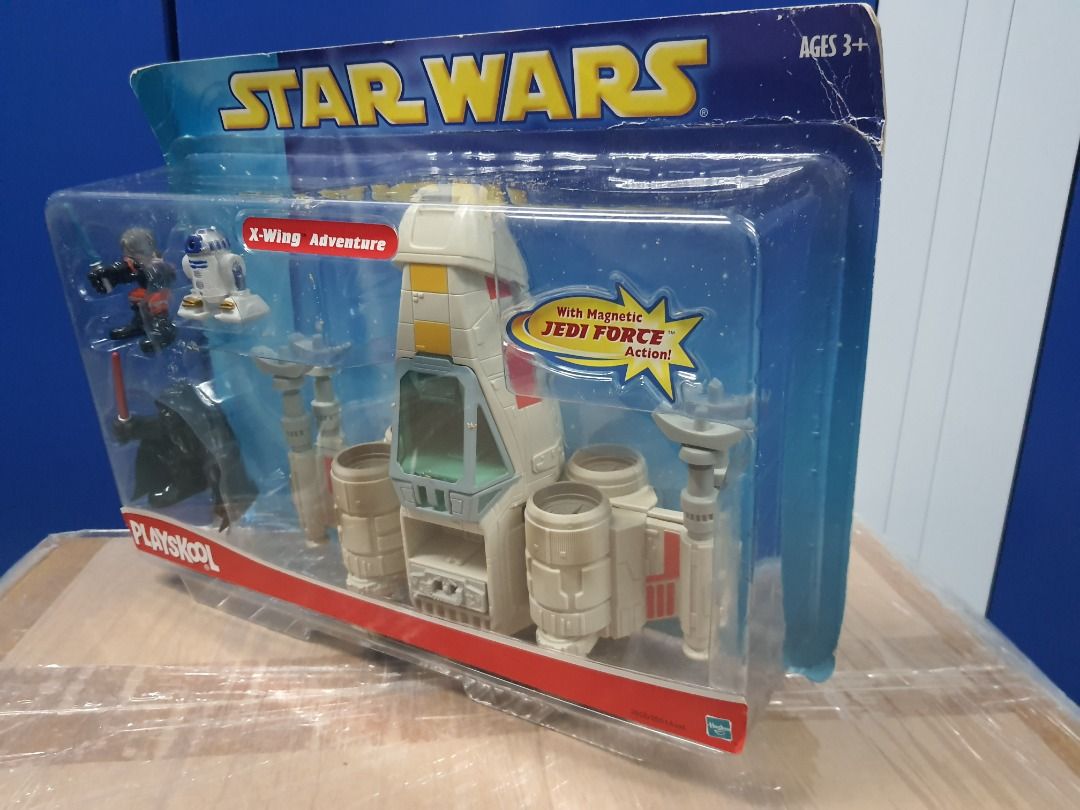 Hasbro PLAYSKOOL Star Wars Galactic Heroes X-Wing Adventure, 興趣及遊戲, 玩具 ...