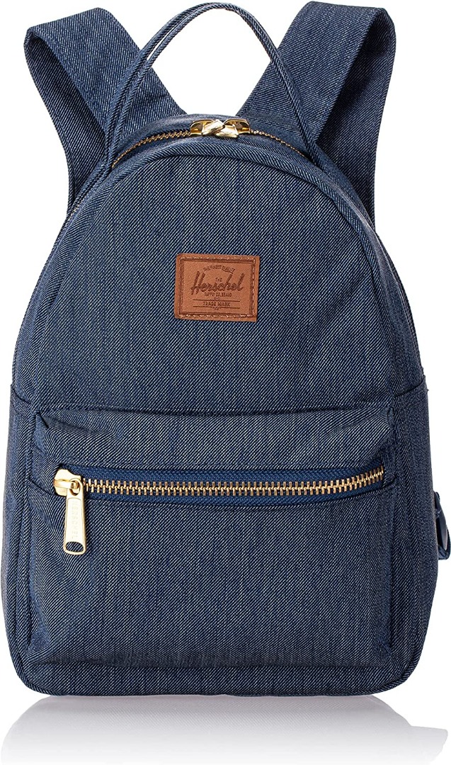 Herschel Nova Medium Backpack, Indigo Denim Crosshatch 14.25"(H) x 10.