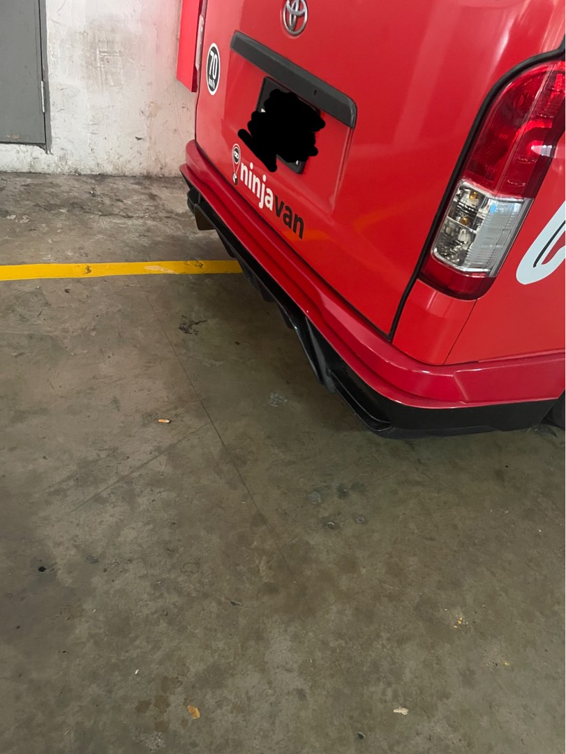 Hiace stinger bumpers, Car Accessories, Accessories on Carousell