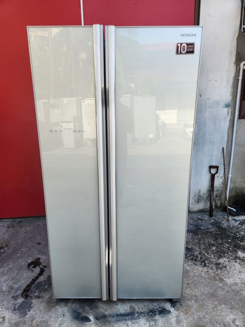 Hitachi inverter SIDE BY SIDE refrigerator fridge, TV & Home Appliances, Kitchen Appliances
