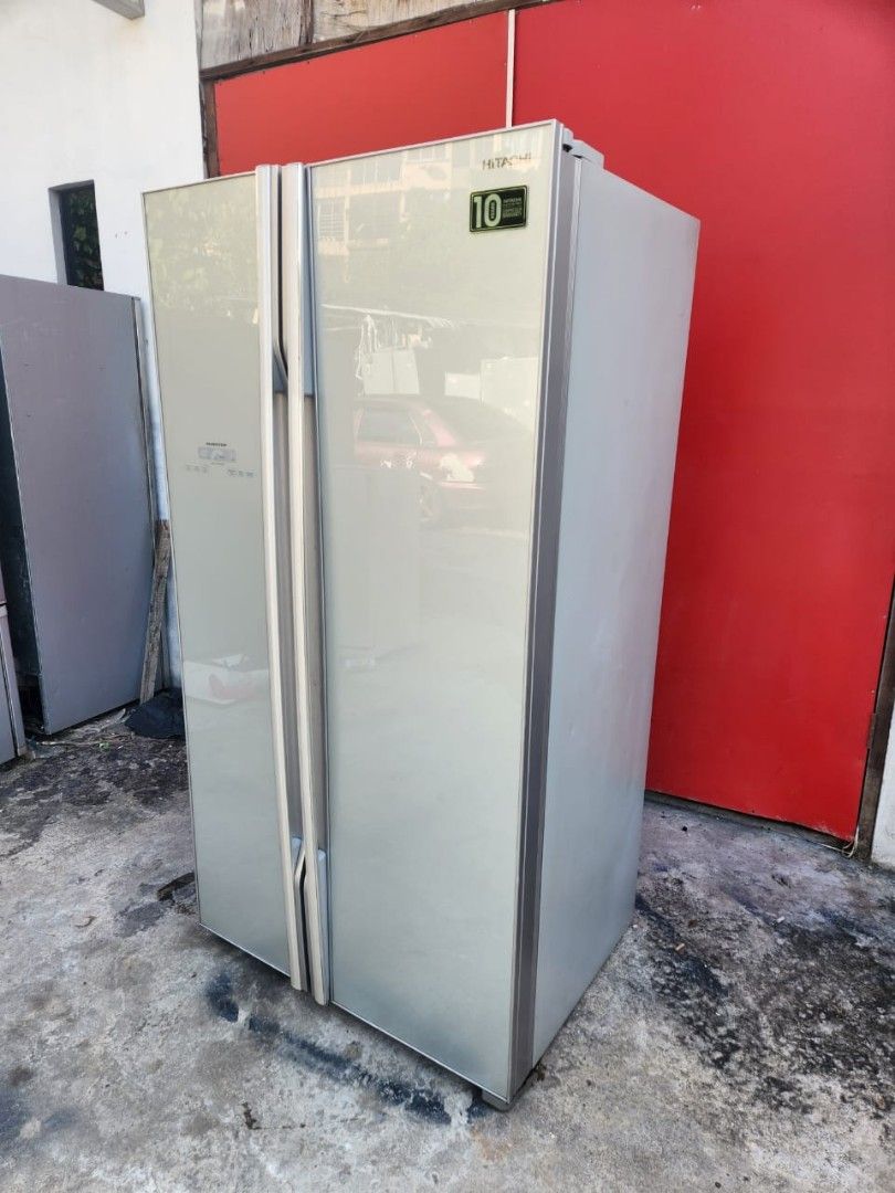 Hitachi inverter SIDE BY SIDE refrigerator fridge, TV & Home Appliances, Kitchen Appliances