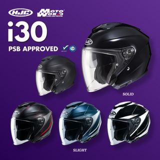 HJC PSB APPROVED i30 Half Face Motorcycle Helmet (Designed in Korea)