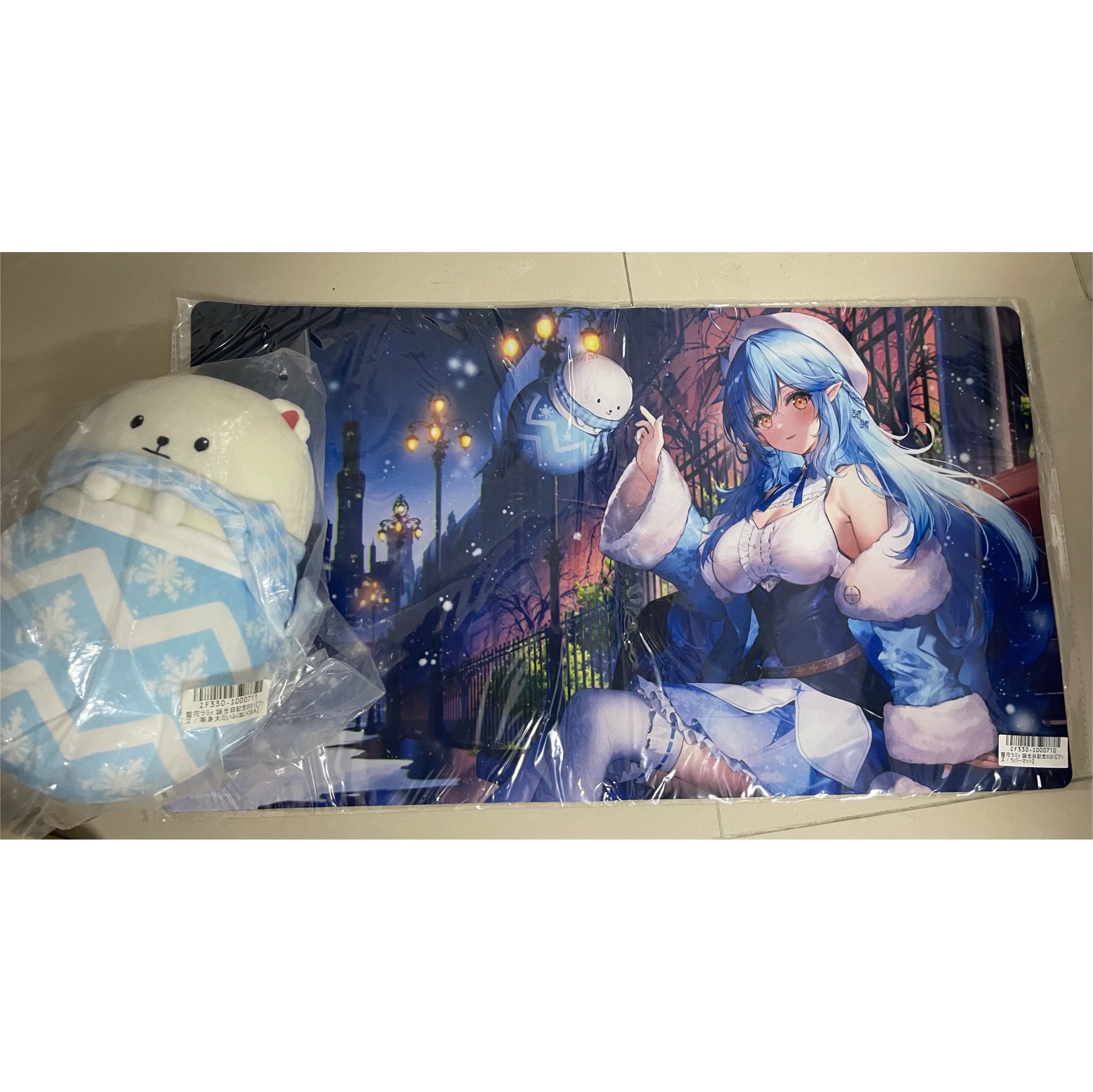 ホロライブ，雪花ラミィ誕生日記念，プレイマット