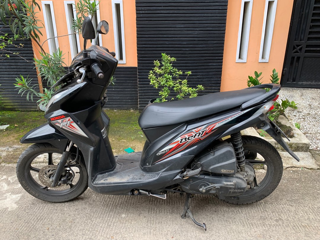 HONDA BEAT 2015 esp HITAM PEMAKAIAN PRIBADI, Motor di Carousell
