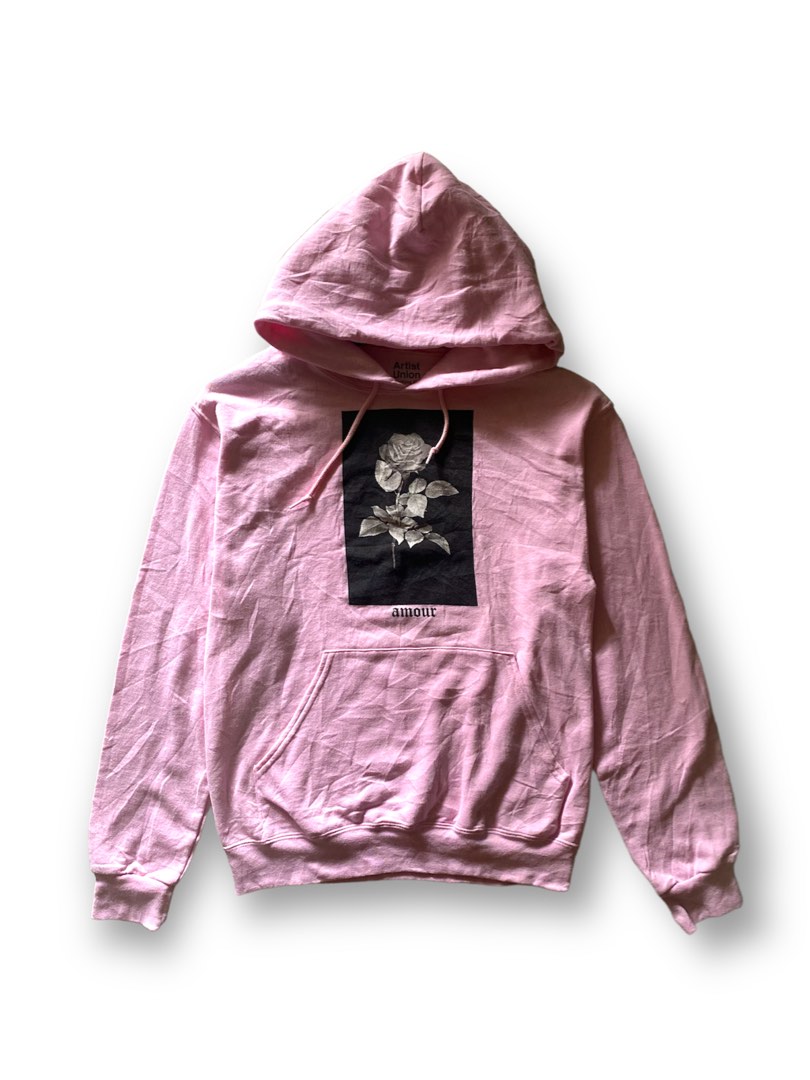 Artist union pink hoodie best sale