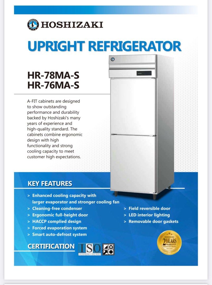 Hoshizaki Ice Maker & Fridges for sales, TV & Home Appliances, Kitchen