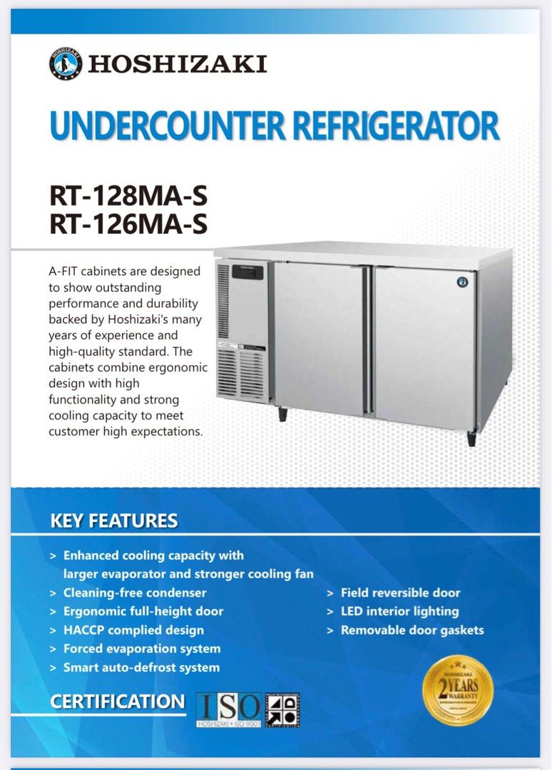 Hoshizaki Ice Maker & Fridges for sales, TV & Home Appliances, Kitchen