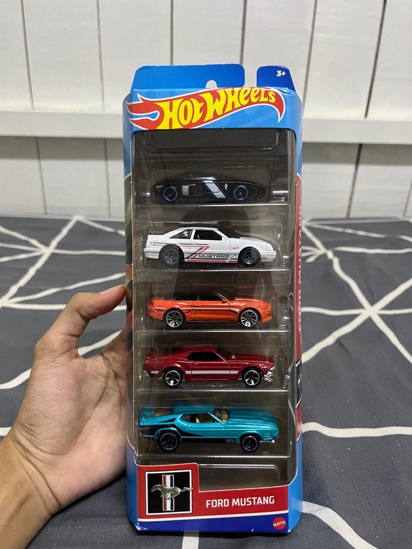 Hot wheels mustang 5 sales pack