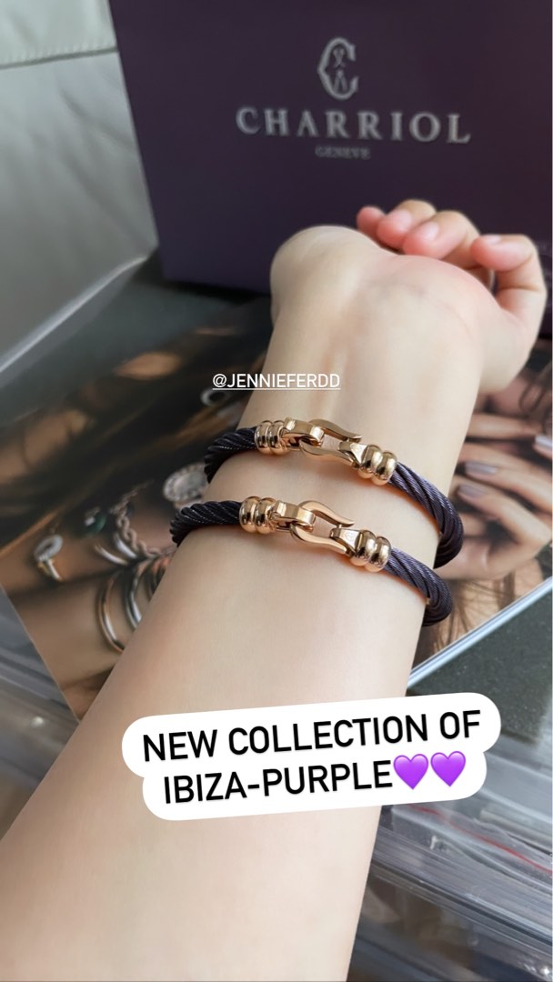 Charriol purple bangle online