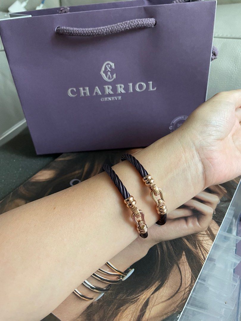 Charriol purple bangle shop
