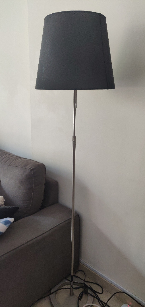 Ikea NYFORS Floor Lamp with dimmer, Furniture & Home Living, Lighting