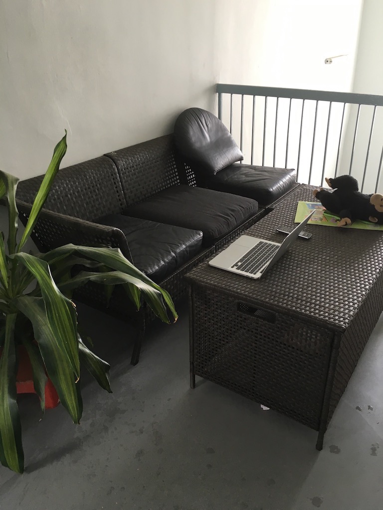 Ikea Outdoor sofa set, Furniture & Home Living, Outdoor Furniture on