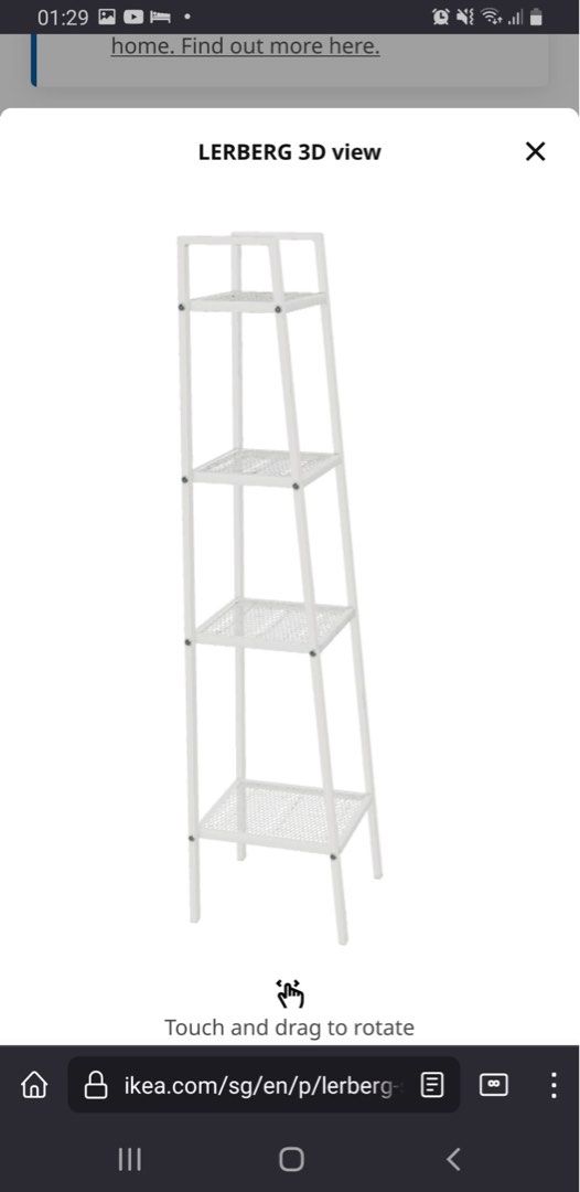 IKEA Shelving Unit, Furniture & Home Living, Furniture, Shelves
