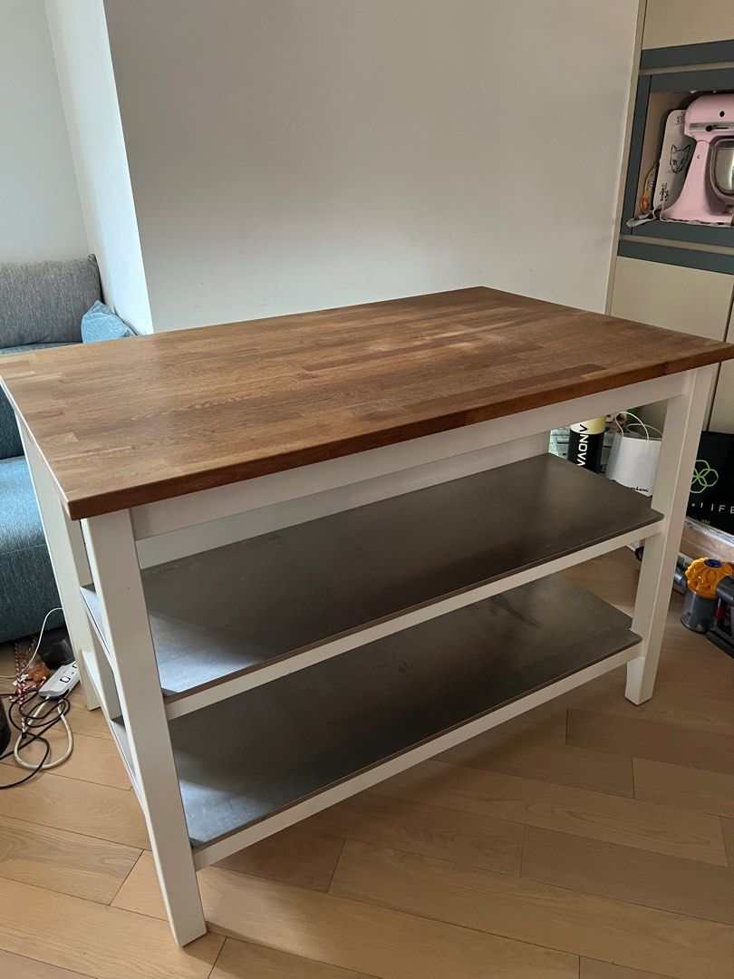 IKEA Tornviken Kitchen Island, 傢俬＆家居, 傢俬, 其他家居傢俬 Carousell