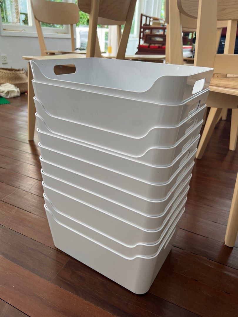 Ikea Variera Box White, Furniture & Home Living, Home Improvement