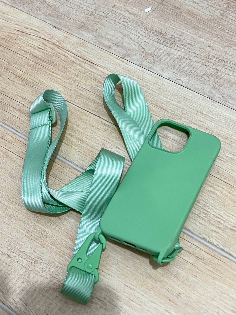 iphone 13 pro sling case (mint green) (Category: Cases & Sleeves) located in Rizal. Submitted by thriftedthings11 (Listing ID 1216834826, Image 2). Description: used once lang po. .