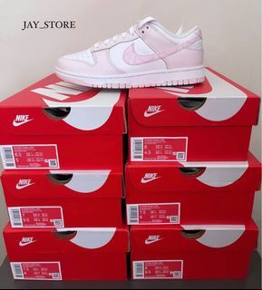 【JAY_STORE】Nike Dunk Low Pink Paisley  變形蟲 櫻花粉 粉白