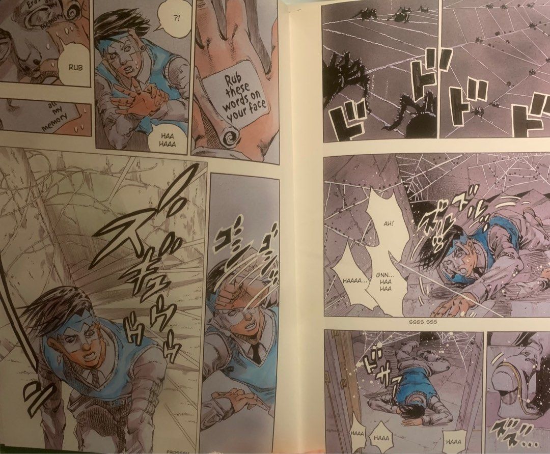 JoJo的奇妙冒險 Jojo’s bizarre adventure Rohan at the Louvre & Manga in