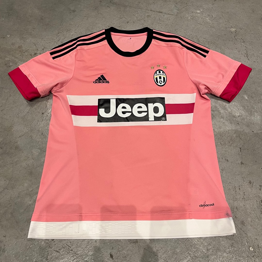 Juventus original adidas pink jersey 
