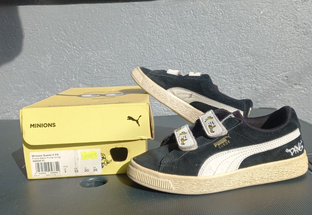 Puma suede 2025 kids 33