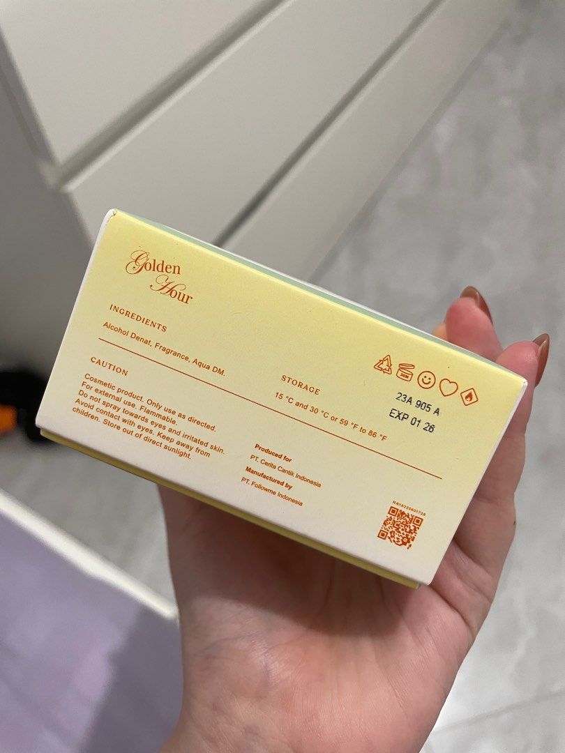 Kitschy Golden hour eau de parfum on Carousell