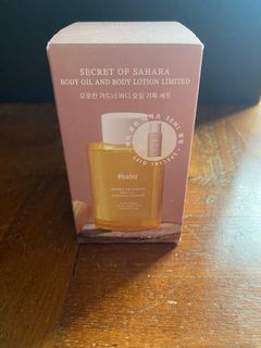 Korea Huxley Body Oil & Body Lotion Moroccan Gardener Scented