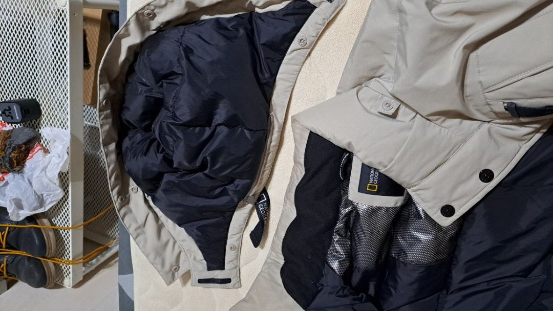 Korean National Geographic Winter Jacket, Men's Fashion, Coats, Jackets ...