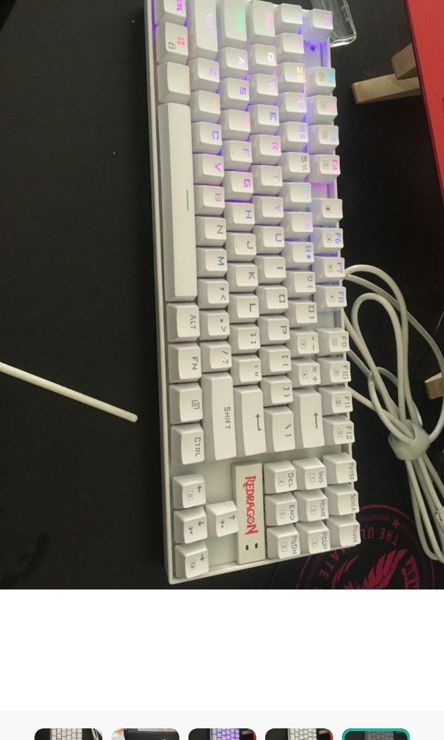 Kumara K552 Redragon rgb mechanical blue switch keyboard, Computers