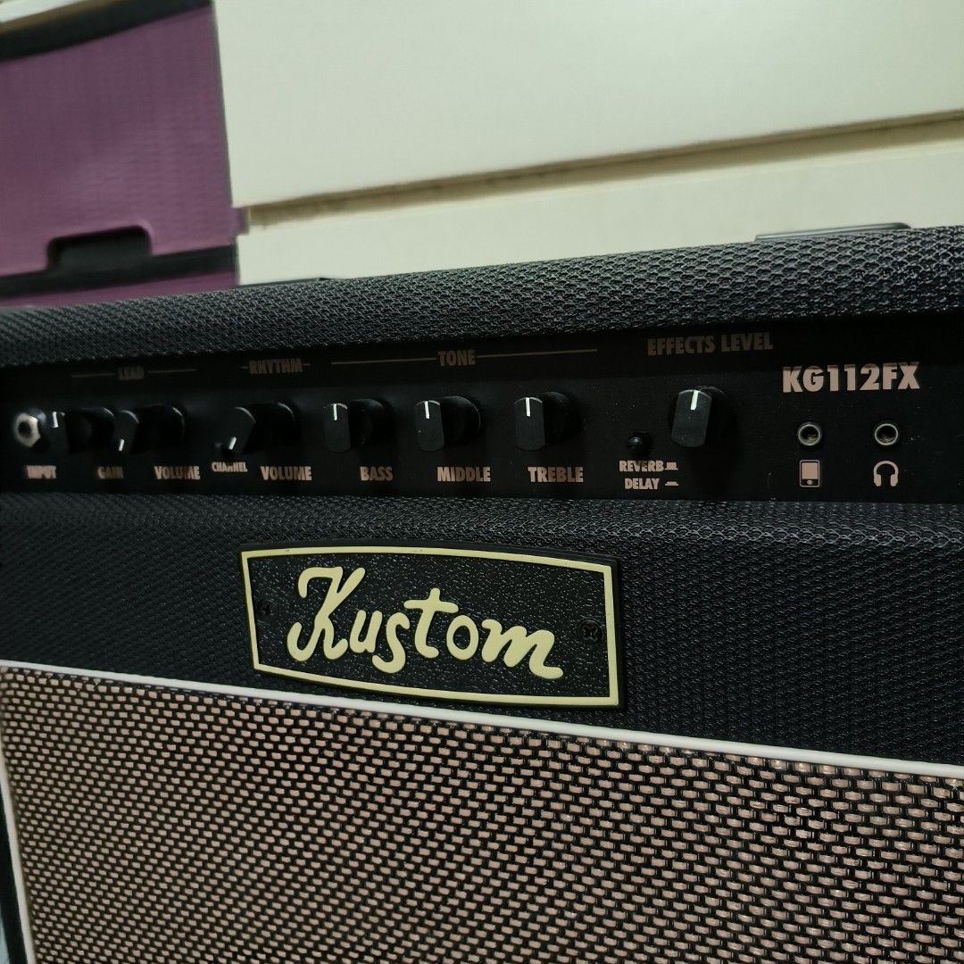 Kustom KG112FX 20w Guitar Amp, Hobbies & Toys, Music & Media, Musical
