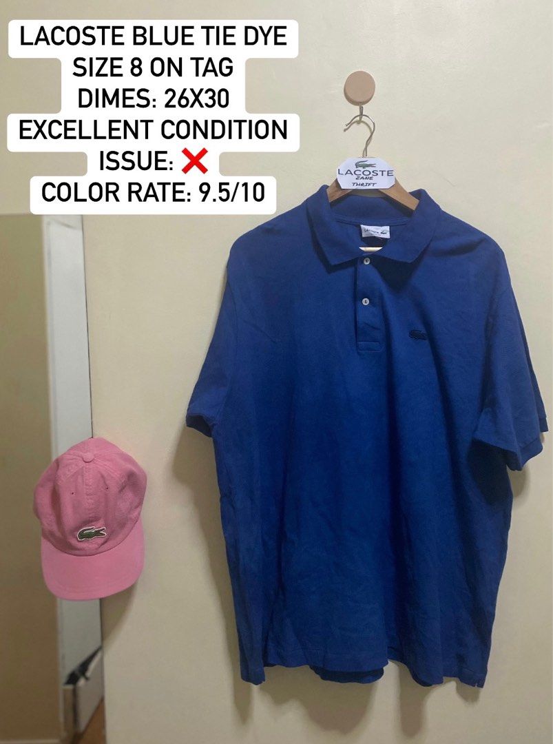 tie dye lacoste